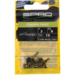 Agrafe Spro Matte Black Italian Snap