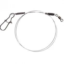 Bas de ligne Fox Rage Strike Point Jerk Leader Single Strand Titanium