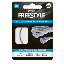 Bas de Ligne Spro FreeStyle Reload Titanium Leader
