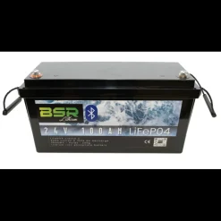 Batterie Lithium BSR Monobloc LifePo4 avec Chargeur