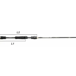Canne Casting Sakura Ionizer G2 Verticale Series INGCV 602 MH