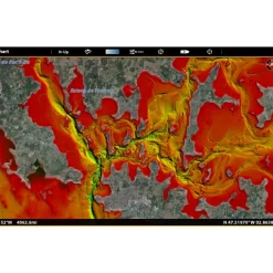Carte detaillee des cotes francaises et Corses Humminbird Coast Master