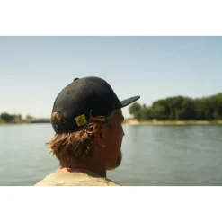 Casquette Black Cat Flat Peak Cap