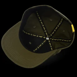 Casquette Black Cat Green Flat Peak Cap