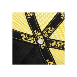 Casquette Black Cat Trucker Cap Noire et Jaune