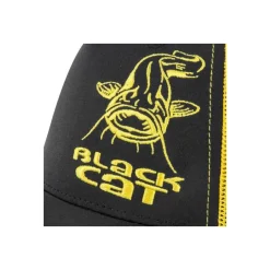 Casquette Black Cat Trucker Cap Noire et Jaune