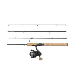 Combo Spinning Abu Garcia Diplomat Wilderness Survival 4PC