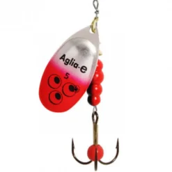 Cuiller Mepps Aglia-E Brite Argent Rouge