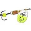 Cuiller Mepps Aglia-E Brite Argent Chartreuse