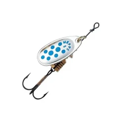 Cuiller Tournante Mepps Comet Argent Points Bleus