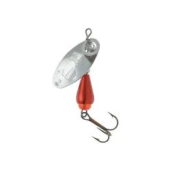 Cuiller Tournante Mepps XD Platinium Argent Rouge