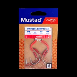 Double Assist Hook Mustad Ruthless Slow Flash