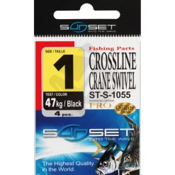 Emerillon Rotatif Sunset Crossline Crane Swivel ST-S-1055