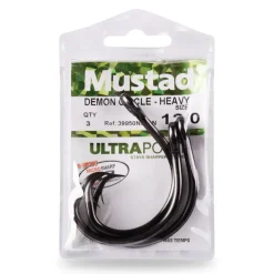 Hamecon Simple Mustad Demon Perfect Circle Hook In Line 3X Strong