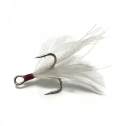 Hamecon Triple Evergreen Treble Hook Magic Feather