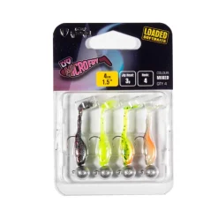 Kit Fox Rage Micro Fry UV 4cm Mixed Colour Loaded