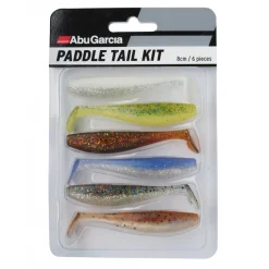 Kit Leurres Souples Abu Garcia Paddletail Kit 8cm
