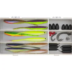 Kit Leurres Souples Westin Zander Box Dropshot Texas & Carolina
