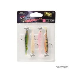 Leurre Souple Fox Rage Slick Shad Loaded UV Colour
