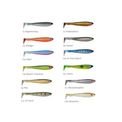 Leurre Souple Svartzonker Sweden MC Rubber Shad
