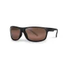 Lunettes Polarisantes Fox Rage Matt Black Wrap Brown Lens