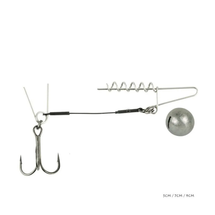 Montage Spro Softbait Spiral Stinger Rig