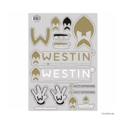 Planche d'Autocollants Westin Stickers A4