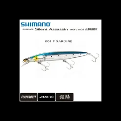 Poisson Nageur Shimano Exsence Silent Assassin Flash Boost 140S