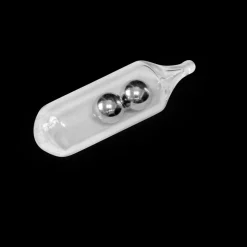 Rattle En Verre Black Cat  6mm