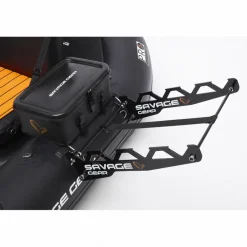 Support de Cannes Savage Gear Belly Boat Rod Station Black 4 Rods