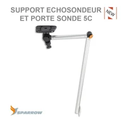 Support Fixation Sondeur et Porte Sonde Sparrow