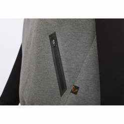 Sweat Savage Gear Tec Foam Hoodie Dark Grey Melange