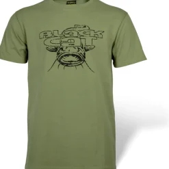 Tee Shirt Black Cat Military