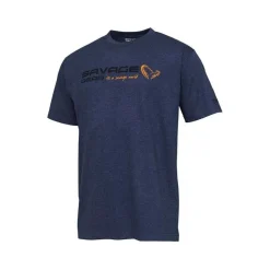 Tee Shirt Savage Gear Signature Logo Blue