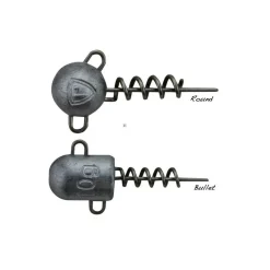Tete Plombee Fox Rage Corkscrew Jigheads