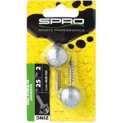 Tete Plombee Spro Zinc Screw-in Jigheads