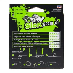 Tresse Berkley Sick Braid Moss Green 300m