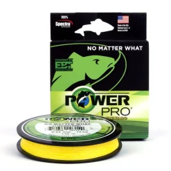 Tresse Power Pro Jaune - Bobine de 135m
