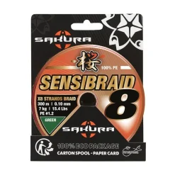 Tresse Sakura Sensibraid 8X Eco-Pack Green 300m