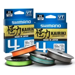 Tresse Shimano Kairiki 4 150m Steel Grey