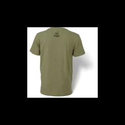 T-Shirt Black Cat Khaki