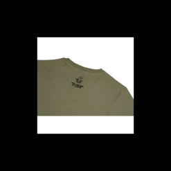 T-Shirt Black Cat Khaki