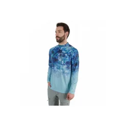 T-Shirt FHM Mark Evo V2 Print Blue