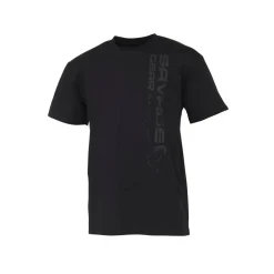T-shirt Homme Savage Gear Vertical Logo Tee Black